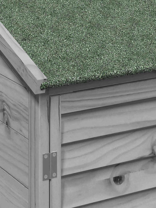 Wooden Garden Shed M0.59xW0.56xH1.76m