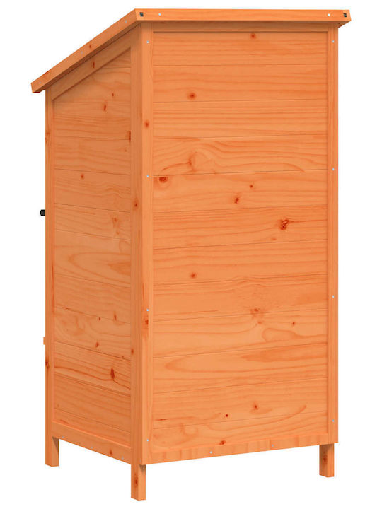 Wooden Garden Shed M0.595xP0.56xH1.135m