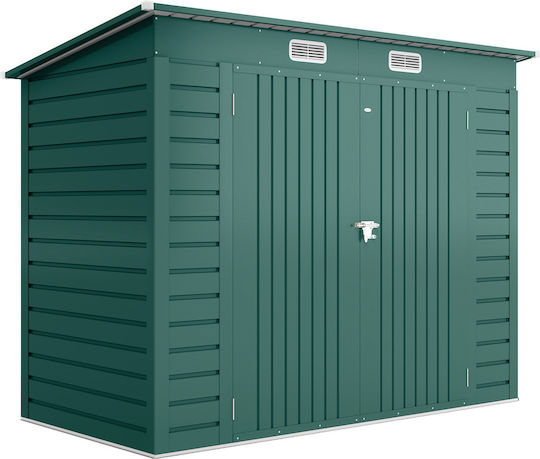 Metallische Gartenhaus Galvanisiert 2.49x1.21x1.83m
