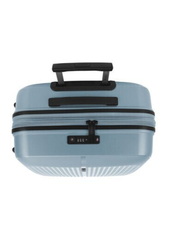 Gabol Brouklyn Medium Hard Travel Suitcase Light Blue Height 65cm
