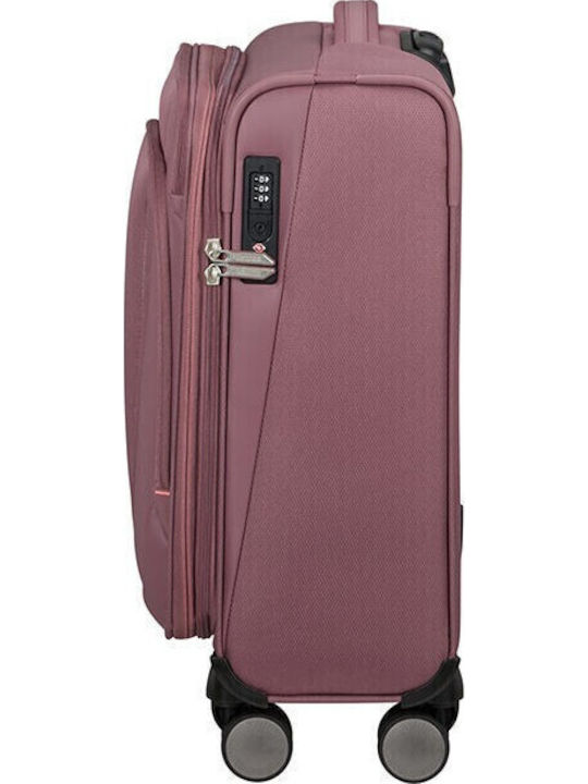 American Tourister Wanderlite Βαλίτσα Ταξιδίου Καμπίνας Galactic Mauve Ύψους 55εκ.