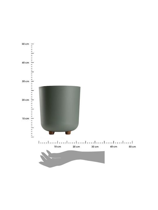 HowHomely Γλάστρα Gray-green 27.4εκ.