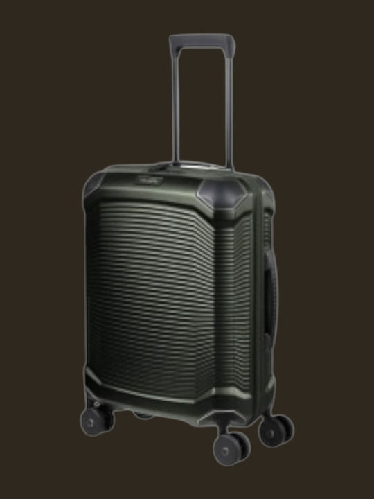 Travelite Cabin Travel Suitcase Pine Green Height 55cm
