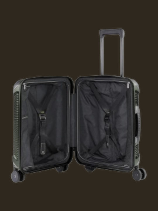 Travelite Cabin Travel Suitcase Pine Green Height 55cm