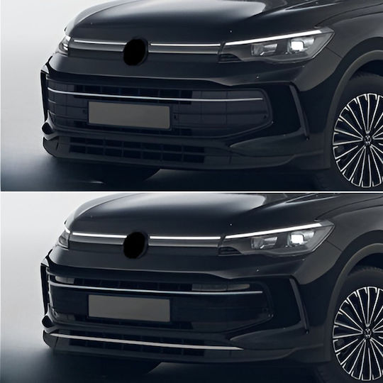Chrome Protective Trim Strip Front Bumper Tiguan From 2024