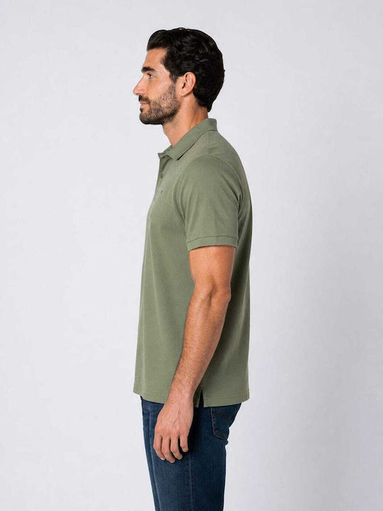 Polo Short Sleeve Blouse Olive