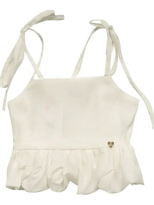 Kinderbekleidungsset mit Sommerhose 2 Stück Weiß