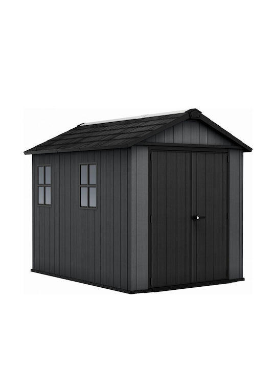 Plastic Garden Shed Newton Plus Wide M2.3xP2.87xH2.46m