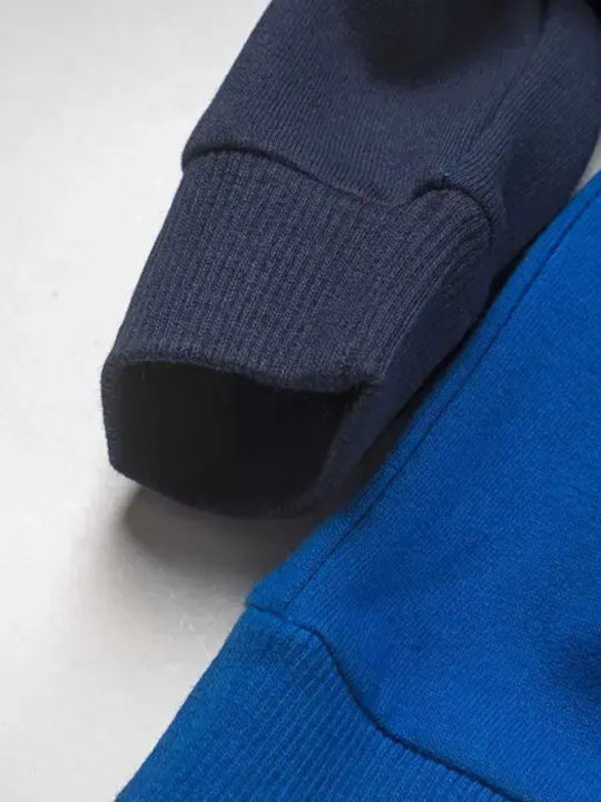 Kids Sweatpants Set Blue 2pcs
