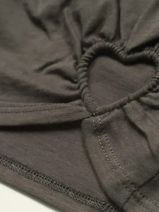 Kids Short-Sleeved Gray Blouse