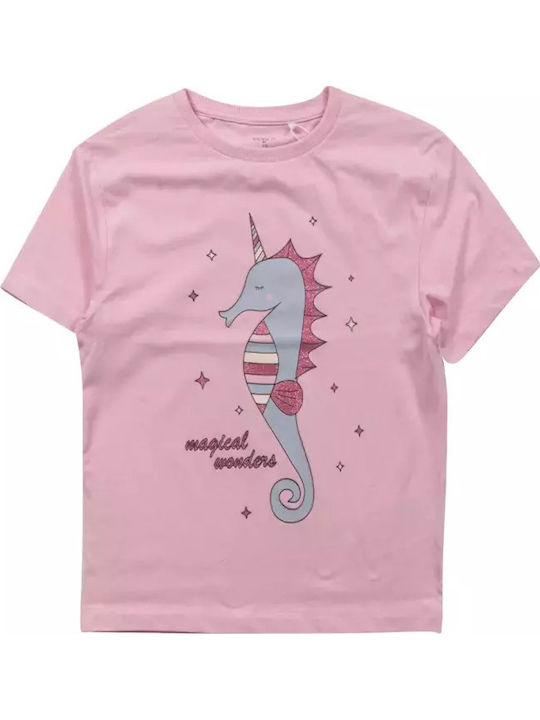 Παιδικό T-shirt Ροζ