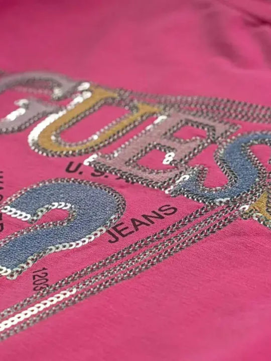 Kids' Shirt Long Sleeve Fuchsia