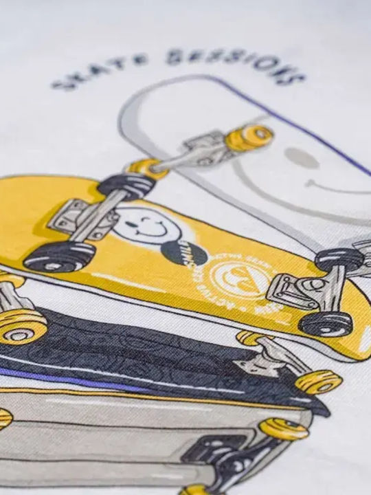 Tricou pentru copii Verde Skate