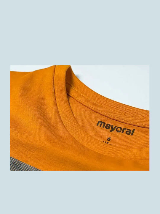 Παιδικό T-shirt Πορτοκαλί Play With 3D Ecofriends