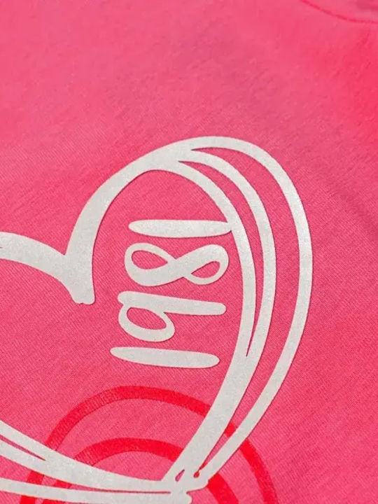 Παιδικό T-shirt Φούξια