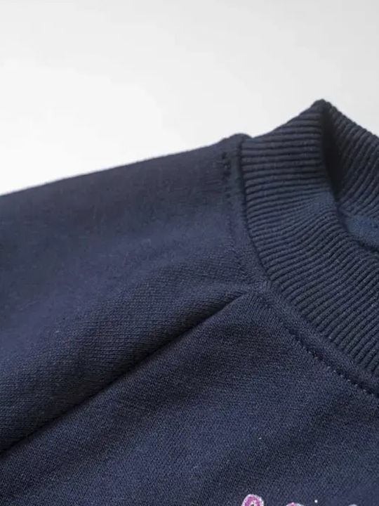 Kids' Shirt Long Sleeve Navy Blue