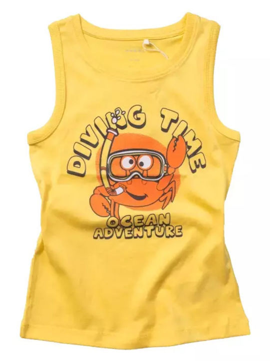 Παιδική Μπλούζα Αμάνικη Κίτρινη Diving Time