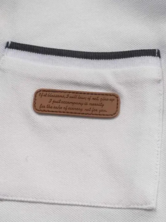 Kids' Polo Short Sleeve White