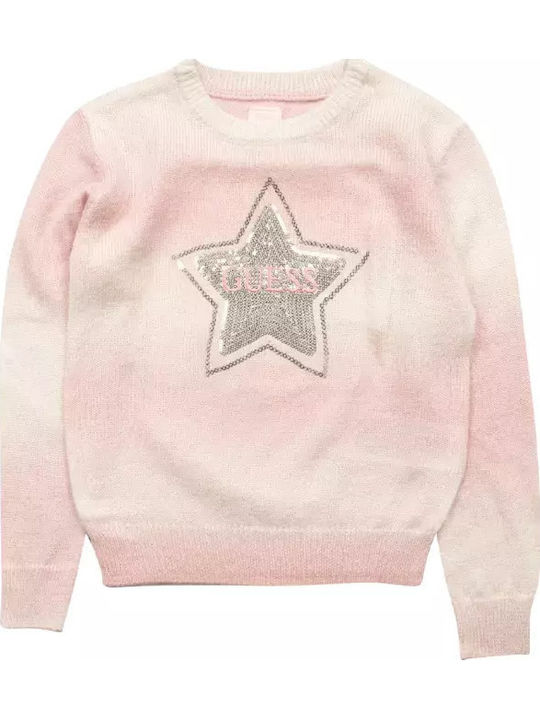 Kinderpullover Langarm Rosa