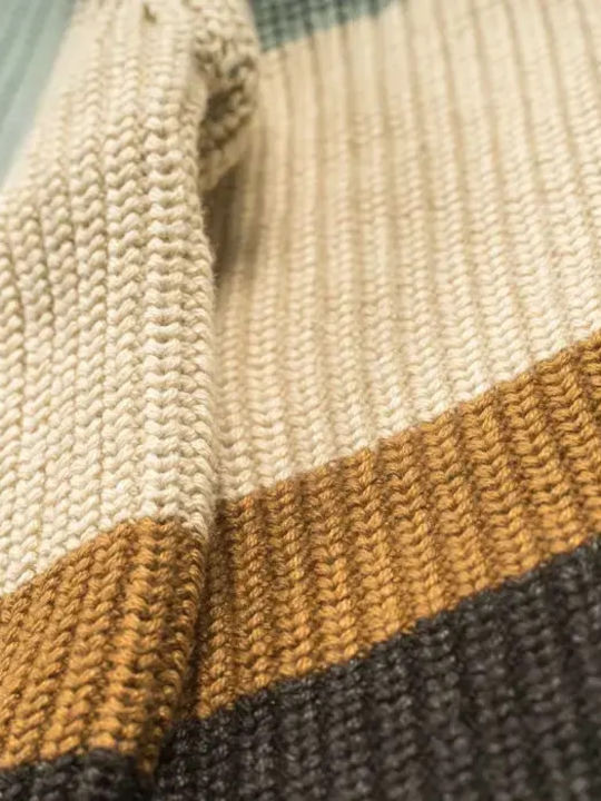 Kids Long-Sleeved Sweater Beige Sky