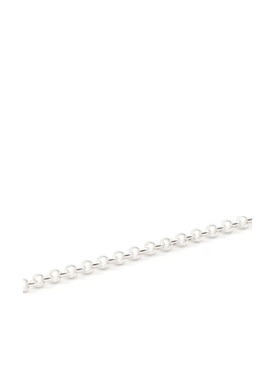 Irmelia Men's Silver Cross with Chain