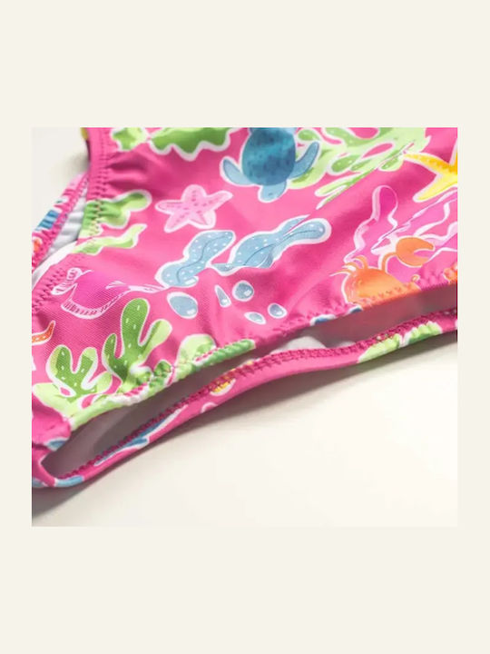 Mayoral Kids Swimwear One-Piece Fuchsia