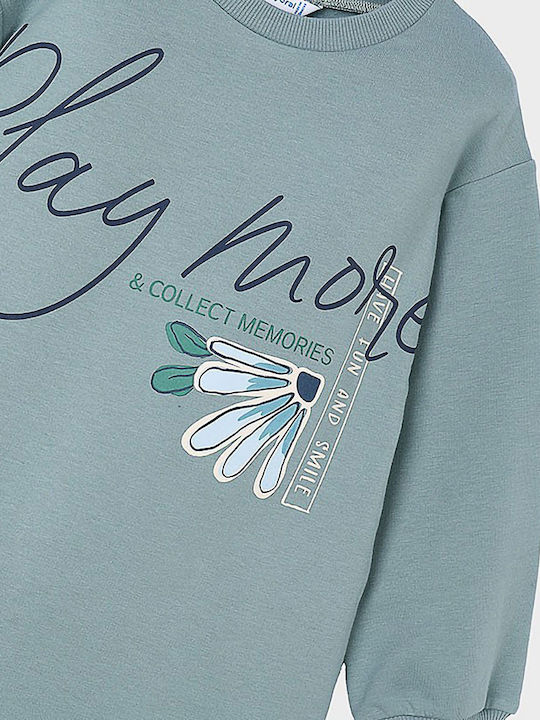 Play Children's Dress Sweatshirt Long Sleeve Green