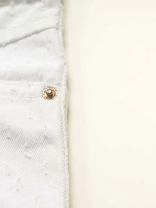 Kids' Shorts/Bermudas Fabric White