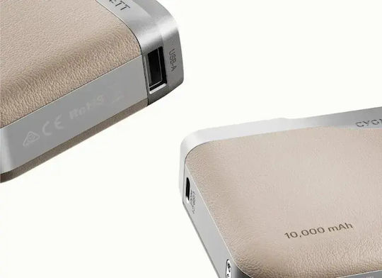 Cygnett Encore Power Bank 10000mAh 45W With USB-A Output Port And 2 USB-C Output Ports Ivory