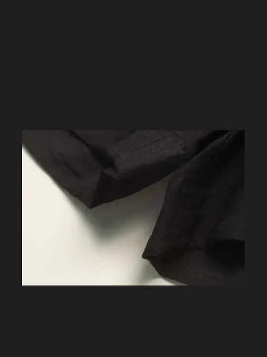 Șort/Salopetă Copii din Material Textil Negru