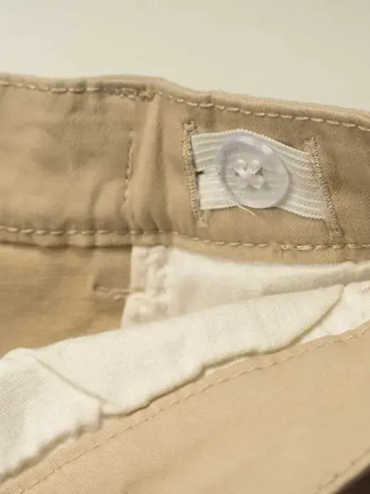 Șort/Salopetă Copii din Material Textil Bej