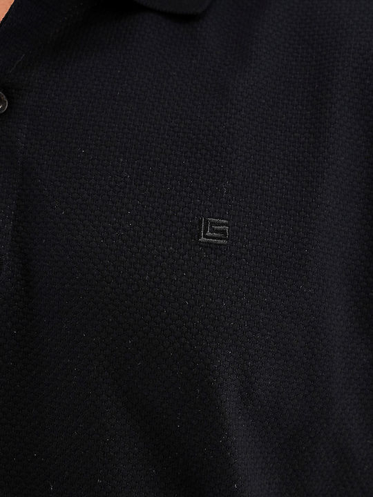 Polo Blouse Black