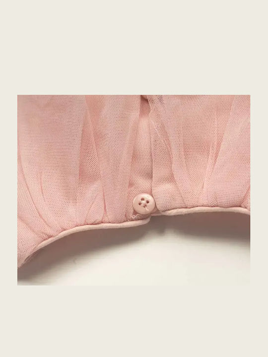 Mädchenkleid Kurzärmelig Tüll Rosa Fuchsia