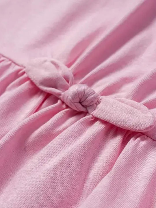 Детска Рокля Без ръкави Обикновени Pink