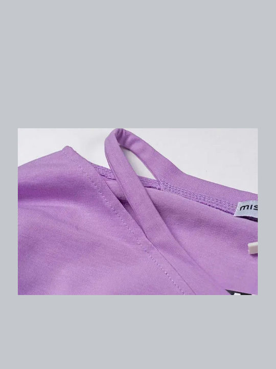 Kinderkleid Kurzärmelig Flieder