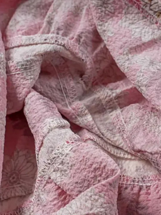 Kinderkleid Ärmellos Pink Dark