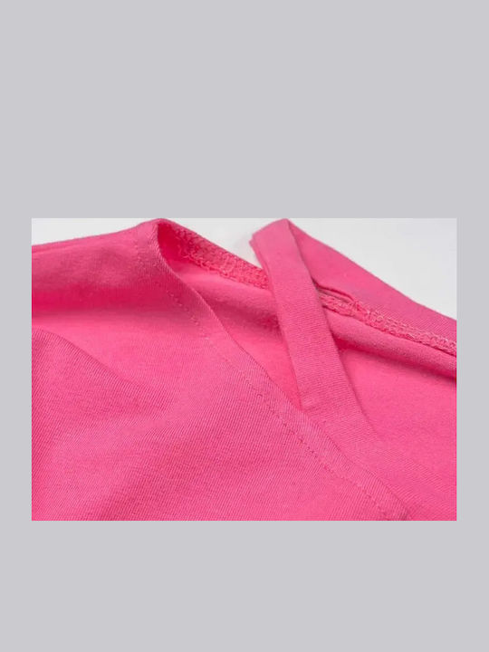 Kinderkleid Kurzärmelig Fuchsie