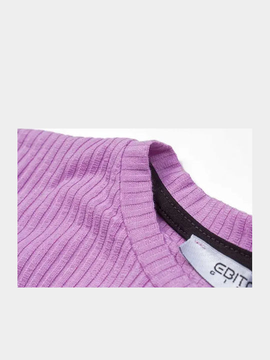 Children's Dress Short Sleeve Lilac (lilac)