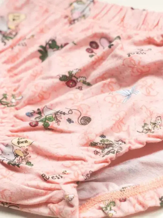 Children's Dress Long Sleeve Salmon