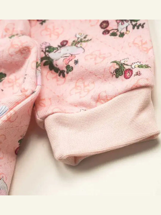 Children's Dress Long Sleeve Salmon
