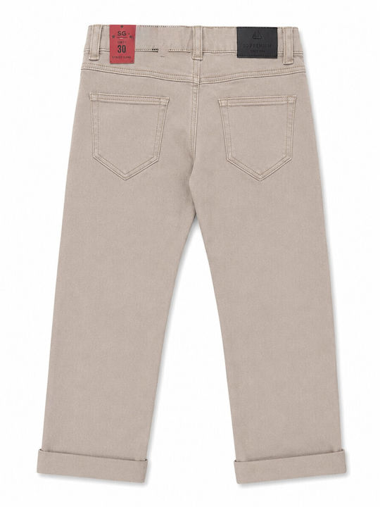 Street Gang Sg6988 Beigen Kinderhosen