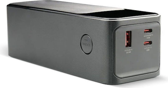 everActive EB-27Q Power Bank 27000mAh 162.5W mit USB-A Ausgangsanschluss und 2 USB-C Ausgangsanschlüsse Power Delivery / Schnellladung / PPS Schwarz