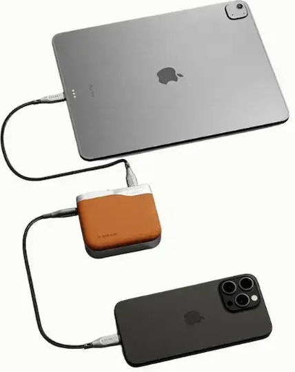 Cygnett Encore Power Bank 10000mAh 45W με Θύρα USB-A και 2 Θύρες USB-C Tan