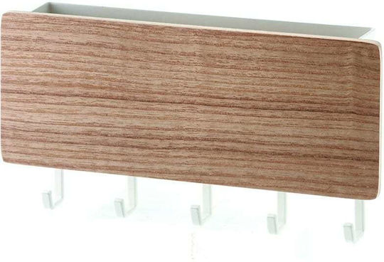 Yamazaki Μεταλλική Λευκή 5 θέσεων 18x3x9.5cm Yamazaki Μεταλλική Λευκή 5 θέσεων 18x3x9.5cm