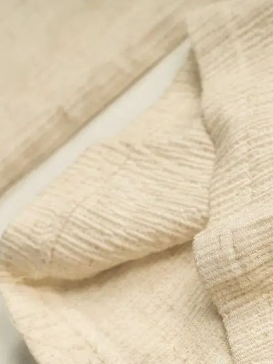 Kids Linen Trousers Beige