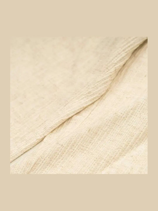 Kids Linen Trousers Beige