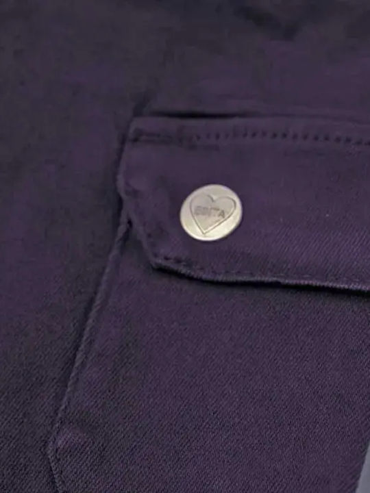 Kinder Schlaghose Jeans Schwarz