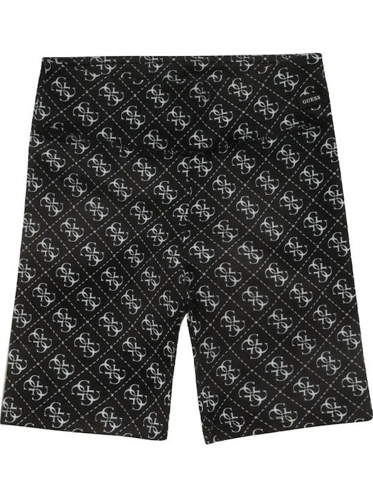 Kids Short Cycling Leggings Black