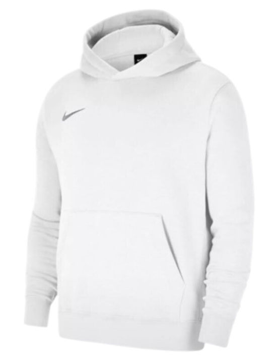 Fleece Kids Sweatshirt with Hood and Pockets White Park 20