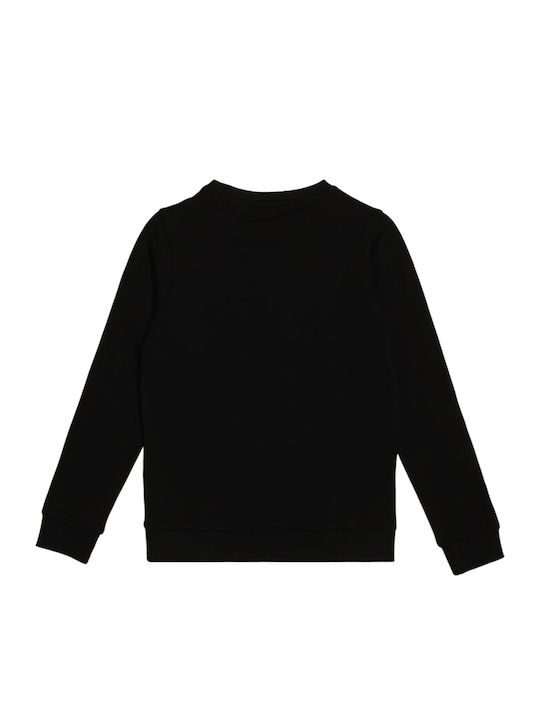 Fleece Kinder-Sweatshirt Schwarz Core